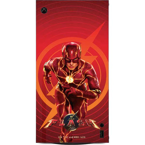 DC Comics The Flash Movie: Flash in Motion XBox Series X Digital Edition Console Skin